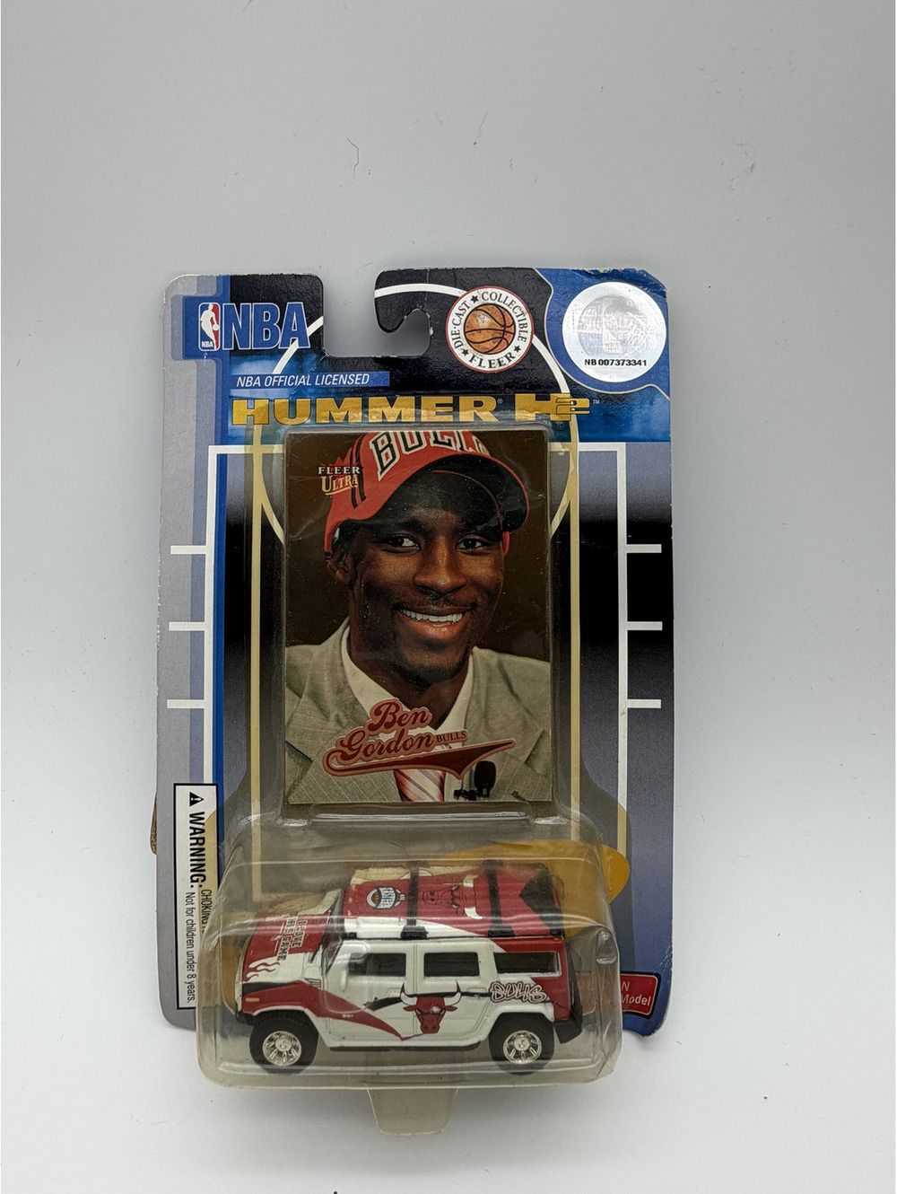 Limited Edition NBA Hummer H2 Die-cast Model Featuring Ben Gordon Chicago Bulls